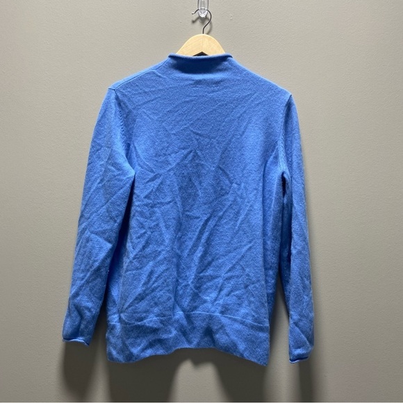 Brax Feel Good Blue Pure Cashmere Sweater - Picture 3 of 8